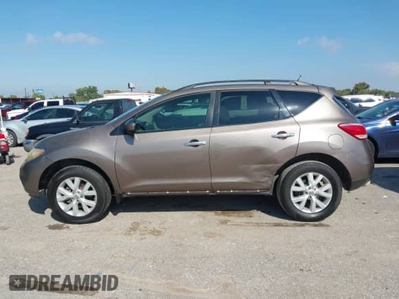 2014 Nissan Murano S with VIN JN8AZ1MU9EW403691, listed as a IAAI auction lot 43557433 with 174,801 mi miles and . Bid and sale history available at DreamBid. Image 14.