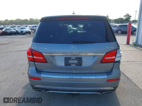 2017 Mercedes-Benz GLS 450 with VIN 4JGDF6EE6HA770387, listed as a IAAI auction lot 43050470 with 104,872 mi miles and . Bid and sale history available at DreamBid. Image 16.