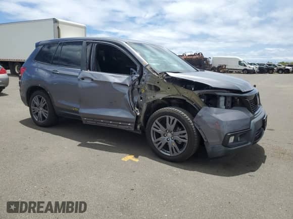 2021 Honda Passport EX-L с VIN 5FNYF7H56MB002353, выставлен на аукционе Copart как лот 68548495 с пробегом 56 070 миль миль и Чистый • Clean title. История ставок и продаж доступна на DreamBid. Изображение 4.