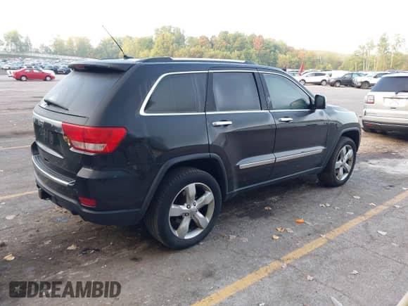 2012 Jeep Grand Cherokee Overland Summit z VIN 1C4RJFCT9CC270571, wystawiony jako IAAI lot #43315764 z przebiegiem 190 329 mil mil oraz . Historia ofert i sprzedaży dostępna na DreamBid. Obrazek 4.