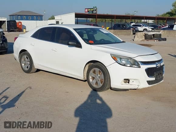 2014 Chevrolet Malibu LS с VIN 1G11B5SL8EF178898, выставлен на аукционе IAAI как лот 43371577 с пробегом 168 873 миль миль и . История ставок и продаж доступна на DreamBid. Изображение 1.