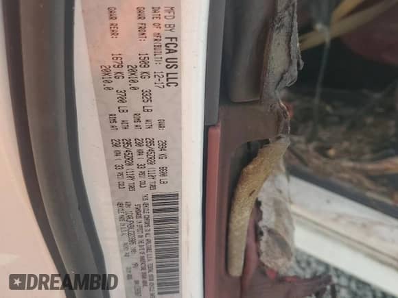 2018 Jeep Grand Cherokee Trackhawk with VIN 1C4RJFN9XJC223905, listed as a Copart auction lot 57048635 with Not provided miles and Clean title. Bid and sale history available at DreamBid. Image 13.