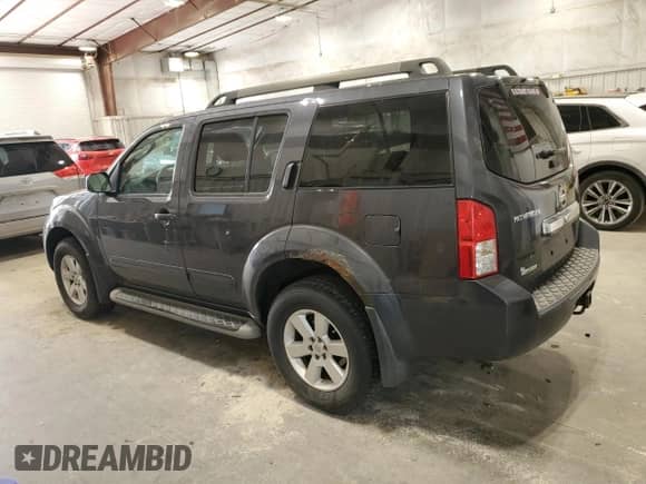 2011 Nissan Pathfinder SV with VIN 5N1AR1NB5BC606434, listed as a Copart auction lot 59201775 with 206,129 mi miles and Non repairable. Bid and sale history available at DreamBid. Image 2.