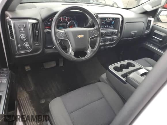 2018 Chevrolet Silverado 1500 LT with VIN 1GCNKREC5JZ293298, listed as a Copart auction lot 52577775 with 38,094 mi miles and Salvage title. Bid and sale history available at DreamBid. Image 8.