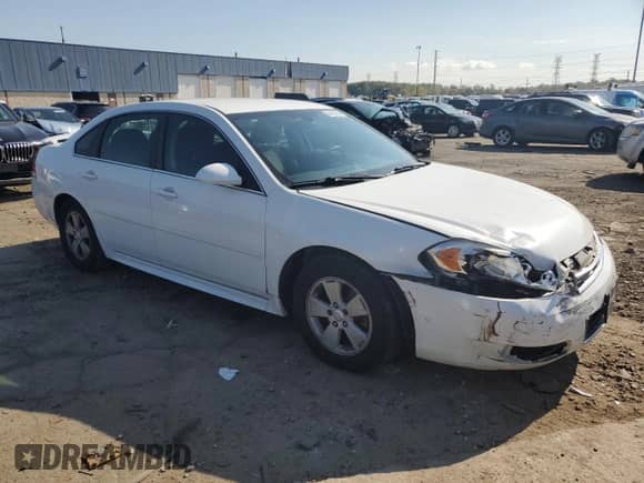 2011 Chevrolet Impala LT Fleet with VIN 2G1WG5EK6B1314846, listed as a Copart auction lot 86432195 with 159,096 mi miles and Clean title. Bid and sale history available at DreamBid. Image 4.