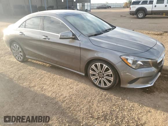 2018 Mercedes-Benz CLA 250 with VIN WDDSJ4GB3JN666378, listed as a Copart auction lot 81969625 with 62,888 mi miles and Clean title. Bid and sale history available at DreamBid. Image 4.