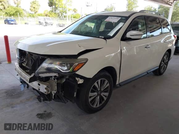 2017 Nissan Pathfinder SL with VIN 5N1DR2MNXHC679452, listed as a IAAI auction lot 42877255 with 128,765 mi miles and . Bid and sale history available at DreamBid. Image 17.