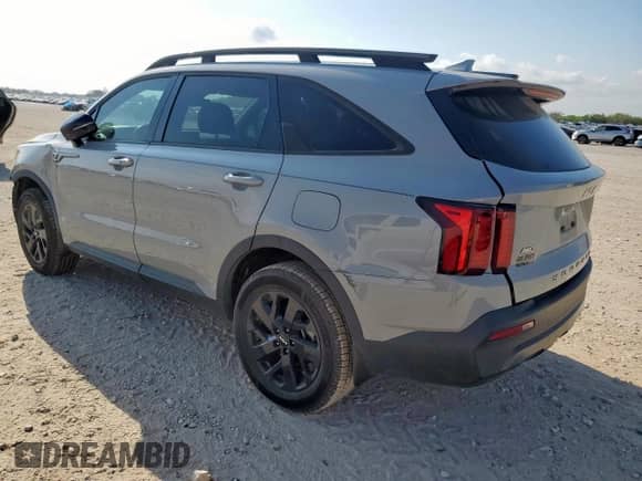2022 Kia Sorento X-Line S with VIN 5XYRLDLCXNG124533, listed as a Copart auction lot 80500415 with 61,847 mi miles and Salvage title. Bid and sale history available at DreamBid. Image 2.