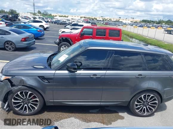 2015 Land Rover Range Rover Sport Supercharged with VIN SALWR2TFXFA603089, listed as a IAAI auction lot 43134100 with 62,330 mi miles and . Bid and sale history available at DreamBid. Image 13.