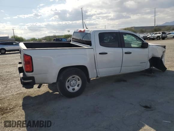 2020 Chevrolet Colorado 2WD Work Truck с VIN 1GCGSBEA5L1146415, выставлен на аукционе Copart как лот 60546485 с пробегом 37 559 миль миль и На запчасти • Non repairable. История ставок и продаж доступна на DreamBid. Изображение 3.