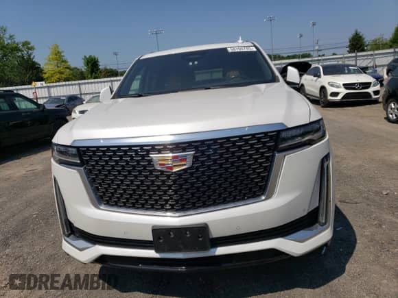 2021 Cadillac Escalade ESV Premium Luxury с VIN 1GYS4LKL9MR262858, выставлен на аукционе Copart как лот 58700785 с пробегом 115 470 миль миль и Списание • Salvage title. История ставок и продаж доступна на DreamBid. Изображение 5.