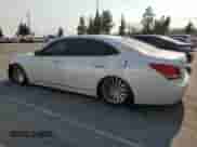 2014 Hyundai Equus Ultimate with VIN KMHGH4JH9EU074936, listed as a Copart auction lot 67822645 with 102,807 mi miles and Salvage title. Bid and sale history available at DreamBid. Image 2.