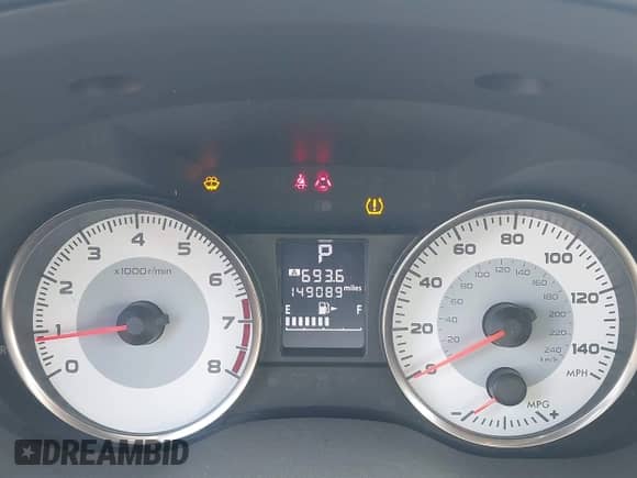 2014 Subaru Impreza Special Sports Limited z VIN JF1GPAS61E8276736, wystawiony jako IAAI lot #42700344 z przebiegiem 149 089 mil mil oraz . Historia ofert i sprzedaży dostępna na DreamBid. Obrazek 7.