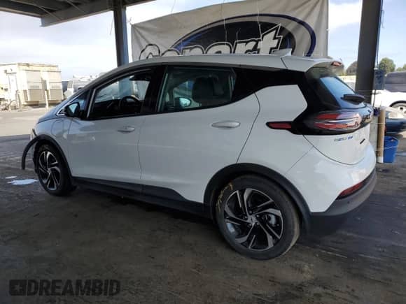 2023 Chevrolet Bolt EV 2LT с VIN 1G1FX6S08P4190633, выставлен на аукционе Copart как лот 70583875 с пробегом 22 279 миль миль и На запчасти • Non repairable. История ставок и продаж доступна на DreamBid. Изображение 2.