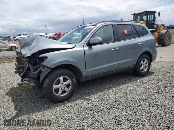 2008 Hyundai Santa Fe GLS z VIN 5NMSG73D88H199578, wystawiony jako Copart lot #61878225 z przebiegiem 162 128 mil mil oraz Szkoda całkowita • Salvage title. Historia ofert i sprzedaży dostępna na DreamBid. Obrazek 1.