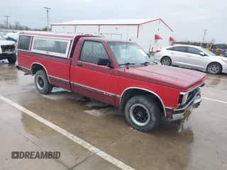 1991 Chevrolet S-10 EL с VIN 1GCCS14A2M2267893, выставлен на аукционе IAAI как лот 41650437 с пробегом 100 528 миль миль и . История ставок и продаж доступна на DreamBid. Изображение 1.