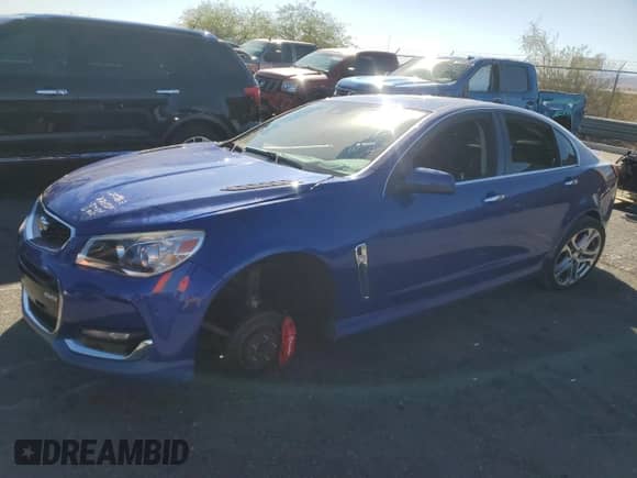 2017 Chevrolet SS с VIN 6G3F15RW9HL301052, выставлен на аукционе Copart как лот 69446465 с пробегом 63 579 миль миль и Списание • Salvage title. История ставок и продаж доступна на DreamBid. Изображение 1.