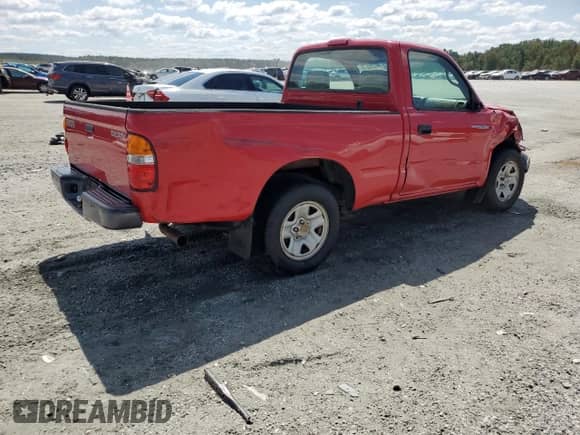 2004 Toyota Tacoma with VIN 5TENL42N34Z443889, listed as a Copart auction lot 80258575 with 265,754 mi miles and Salvage title. Bid and sale history available at DreamBid. Image 3.