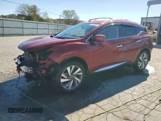 2019 Nissan Murano SV с VIN 5N1AZ2MJ0KN133884, выставлен на аукционе Copart как лот 87387085 с пробегом 42 263 миль миль и Списание • Salvage title. История ставок и продаж доступна на DreamBid. Изображение 1.