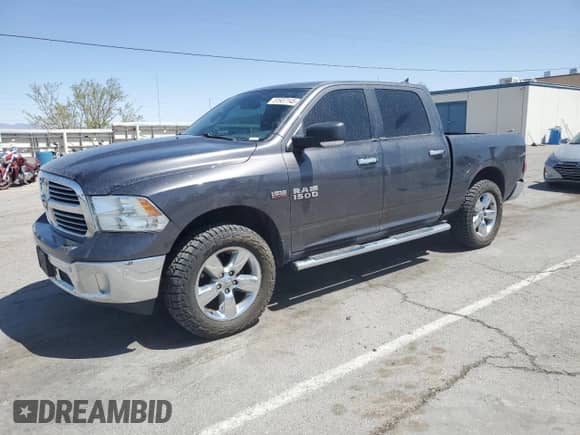 2016 Ram 1500 Lone Star with VIN 1C6RR7LT4GS322481, listed as a Copart auction lot 51937145 with 98,275 mi miles and Salvage title. Bid and sale history available at DreamBid. Image 1.