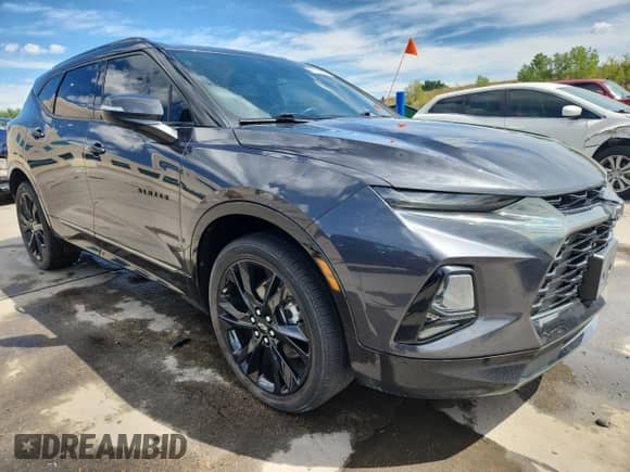 2021 Chevrolet Blazer RS z VIN 3GNKBKRS0MS505030, wystawiony jako Copart lot #71723085 z przebiegiem 73 499 mil mil oraz Szkoda całkowita • Salvage title. Historia ofert i sprzedaży dostępna na DreamBid. Obrazek 4.