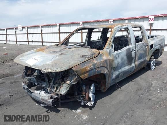 2023 Nissan Frontier SV with VIN 1N6ED1EK0PN663203, listed as a IAAI auction lot 42895098 with Not provided miles and . Bid and sale history available at DreamBid. Image 2.
