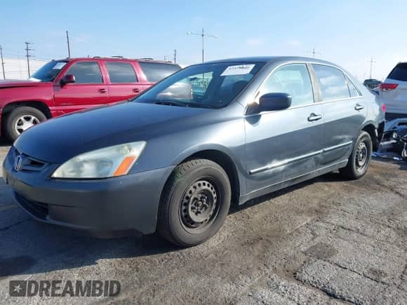 2005 Honda Accord LX with VIN 1HGCM55455A146763, listed as a IAAI auction lot 43496696 with 144,623 mi miles and . Bid and sale history available at DreamBid. Image 2.