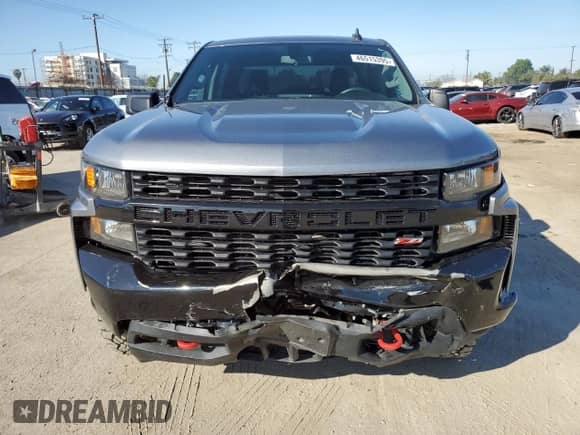 2022 Chevrolet Silverado 1500 Custom Trail Boss z VIN 1GCPYCEK7NZ184357, wystawiony jako Copart lot #46515395 z przebiegiem 18 814 mil mil oraz Szkoda całkowita • Salvage title. Historia ofert i sprzedaży dostępna na DreamBid. Obrazek 5.