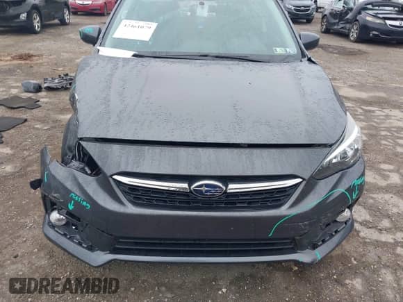 2021 Subaru Impreza Premium with VIN 4S3GTAD64M3712297, listed as a IAAI auction lot 42461079 with 65,492 mi miles and . Bid and sale history available at DreamBid. Image 6.