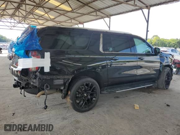 2023 Chevrolet Suburban LT z VIN 1GNSKCKD4PR406669, wystawiony jako Copart lot #58753945 z przebiegiem 41 969 mil mil oraz Szkoda całkowita • Salvage title. Historia ofert i sprzedaży dostępna na DreamBid. Obrazek 3.