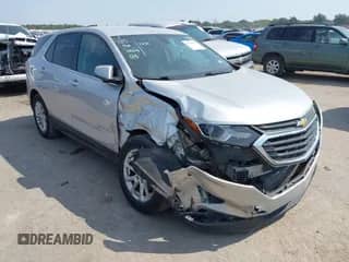 2018 Chevrolet Equinox LT with VIN 2GNAXSEV0J6258664, listed as a IAAI auction lot 43218133 with 218,183 mi miles and . Bid and sale history available at DreamBid. Image 1.
