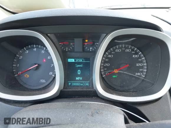 2016 Chevrolet Equinox LS with VIN 2GNALBEK0G1132022, listed as a IAAI auction lot 43077919 with 90,063 mi miles and . Bid and sale history available at DreamBid. Image 7.