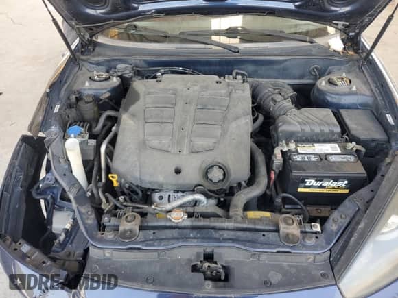 2008 Hyundai Tiburon GT с VIN KMHHN66FX8U280481, выставлен на аукционе Copart как лот 52960165 с пробегом 133 063 миль миль и На запчасти • Non repairable. История ставок и продаж доступна на DreamBid. Изображение 11.