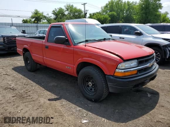 2000 Chevrolet S-10 с VIN 1GCCS1440YK176203, выставлен на аукционе Copart как лот 61402975 с пробегом 56 922 миль миль и Списание • Salvage title. История ставок и продаж доступна на DreamBid. Изображение 4.