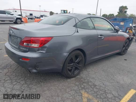 2015 Lexus IS 250 C with VIN JTHFF2C2XF2532045, listed as a IAAI auction lot 42160658 with 72,742 mi miles and . Bid and sale history available at DreamBid. Image 4.