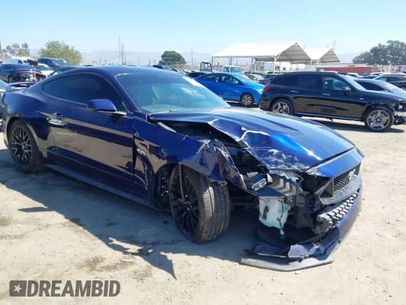 2020 Ford Mustang GT с VIN 1FA6P8CFXL5103945, выставлен на аукционе IAAI как лот 43164277 с пробегом 37 541 миль миль и . История ставок и продаж доступна на DreamBid. Изображение 1.