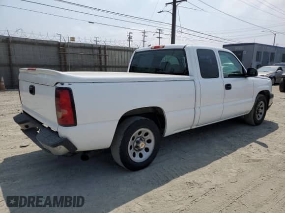 2007 Chevrolet Silverado 1500 Work Truck with VIN 1GCEC19X57Z187311, listed as a Copart auction lot 68753835 with 222,818 mi miles and Salvage title. Bid and sale history available at DreamBid. Image 3.