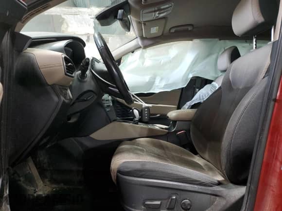 2019 Hyundai Santa Fe SEL Plus с VIN 5NMS3CAD1KH075733, выставлен на аукционе Copart как лот 80566345 с пробегом 92 010 миль миль и Списание • Salvage title. История ставок и продаж доступна на DreamBid. Изображение 7.