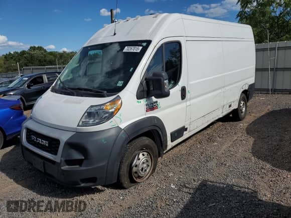 2019 Ram ProMaster Cargo с VIN 3C6TRVDG7KE527137, выставлен на аукционе Copart как лот 70267015 с пробегом 154 657 миль миль и Списание • Salvage title. История ставок и продаж доступна на DreamBid. Изображение 1.