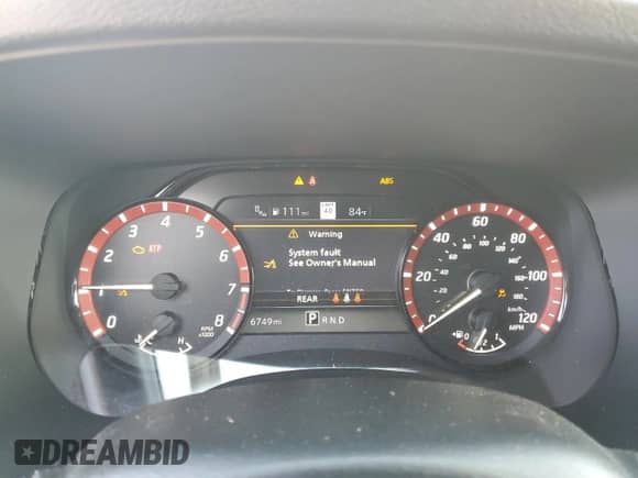 2024 Nissan Frontier Pro-4X with VIN 1N6ED1EK4RN622270, listed as a Copart auction lot 81142545 with 6,749 mi miles and Salvage title. Bid and sale history available at DreamBid. Image 9.