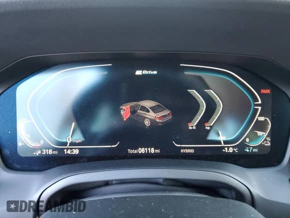 2021 BMW 3 Series 330e xDrive с VIN 3MW5P9J04M8B96800, выставлен на аукционе Copart как лот 70958342 с пробегом 6 118 миль миль и . История ставок и продаж доступна на DreamBid. Изображение 9.