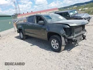 2018 Chevrolet Colorado 4WD Work Truck z VIN 1GCGTBEN8J1141920, wystawiony jako IAAI lot #43080248 z przebiegiem 86 682 mil mil oraz . Historia ofert i sprzedaży dostępna na DreamBid. Obrazek 1.