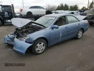 2002 Toyota Camry XLE with VIN 4T1BF32K92U531048, listed as a Copart auction lot 86506834 with 170,313 mi miles and Non repairable. Bid and sale history available at DreamBid. Image 1.