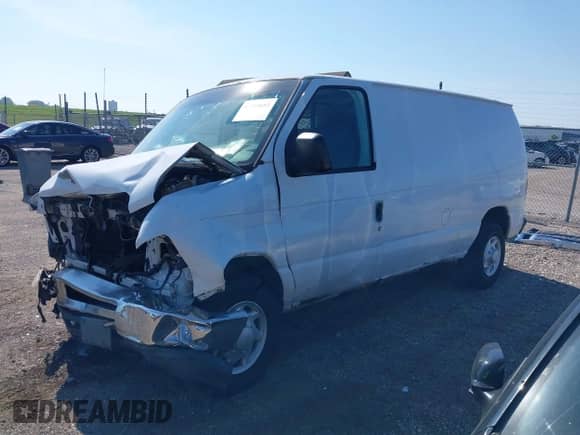 2008 Ford Econoline Cargo Commercial with VIN 1FTNE24W18DA61315, listed as a IAAI auction lot 42948693 with 153,303 mi miles and . Bid and sale history available at DreamBid. Image 18.