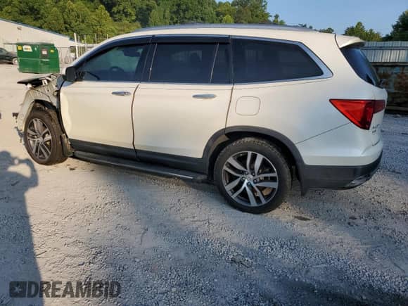 2016 Honda Pilot Elite с VIN 5FNYF6H07GB062886, выставлен на аукционе Copart как лот 67012895 с пробегом Не указан миль и Списание • Salvage title. История ставок и продаж доступна на DreamBid. Изображение 2.