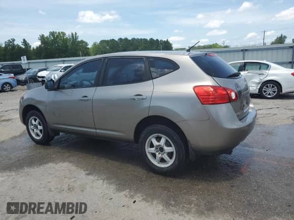 2008 Nissan Rogue SL with VIN JN8AS58T68W302772, listed as a Copart auction lot 61865445 with 143,487 mi miles and Salvage title. Bid and sale history available at DreamBid. Image 2.