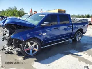 2015 Ram 1500 Tradesman z VIN 1C6RR7KT8FS718008, wystawiony jako Copart lot #57677425 z przebiegiem Nie podano mil oraz Szkoda całkowita • Salvage title. Historia ofert i sprzedaży dostępna na DreamBid. Obrazek 1.