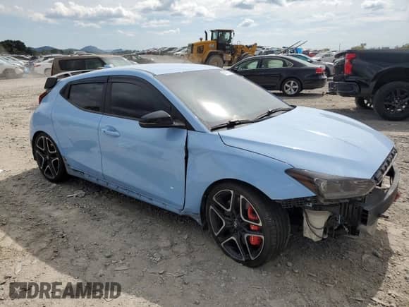 2019 Hyundai Veloster N z VIN KMHT36AHXKU002051, wystawiony jako Copart lot #69142764 z przebiegiem 82 437 mil mil oraz Szkoda całkowita • Salvage title. Historia ofert i sprzedaży dostępna na DreamBid. Obrazek 4.