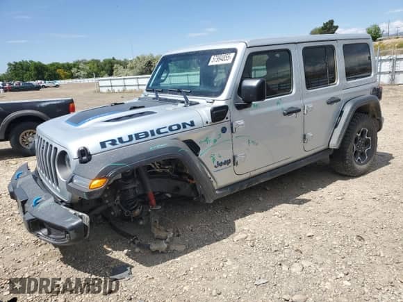 2023 Jeep Wrangler Rubicon с VIN 1C4JJXR66PW604886, выставлен на аукционе Copart как лот 57994855 с пробегом 19 265 миль миль и Списание • Salvage title. История ставок и продаж доступна на DreamBid. Изображение 1.