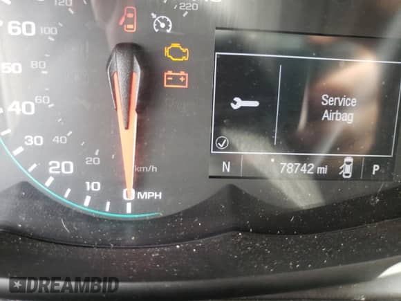 2018 Chevrolet Sonic LT with VIN 1G1JD5SG6J4105306, listed as a Copart auction lot 60956373 with 78,742 mi miles and Non repairable. Bid and sale history available at DreamBid. Image 9.